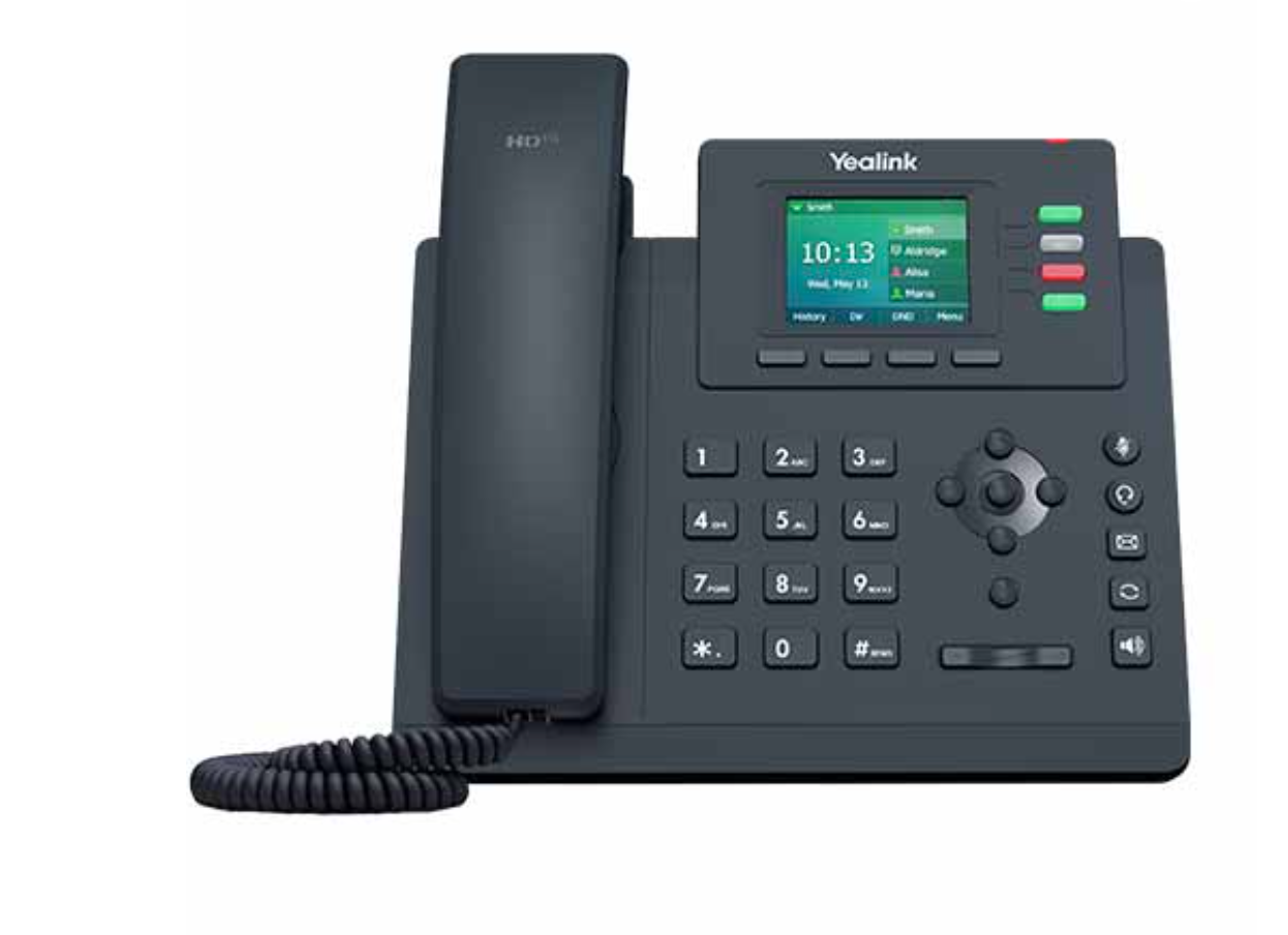 A picture of a Yealink T40P IP Handset