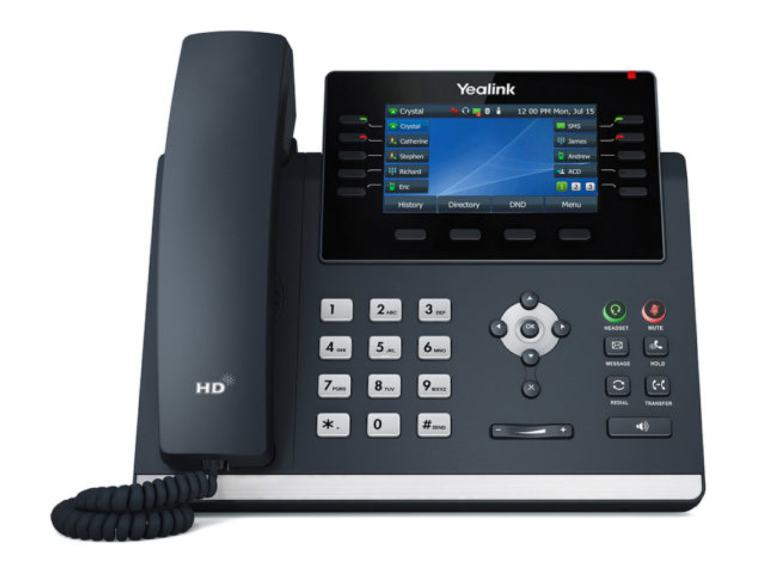 A picture of a Yealink T46S IP Handset
