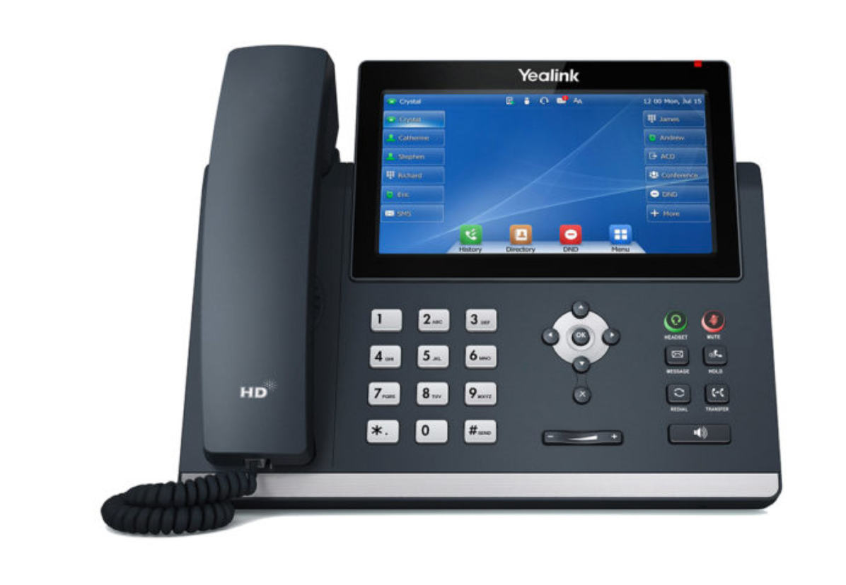 A picture of a Yealink T48S IP Handset